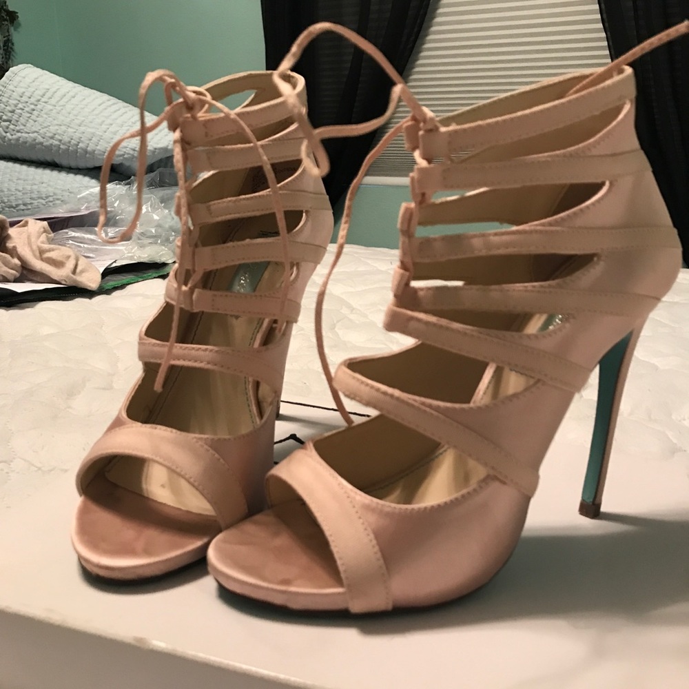 Bestey Johnson heels worn once!